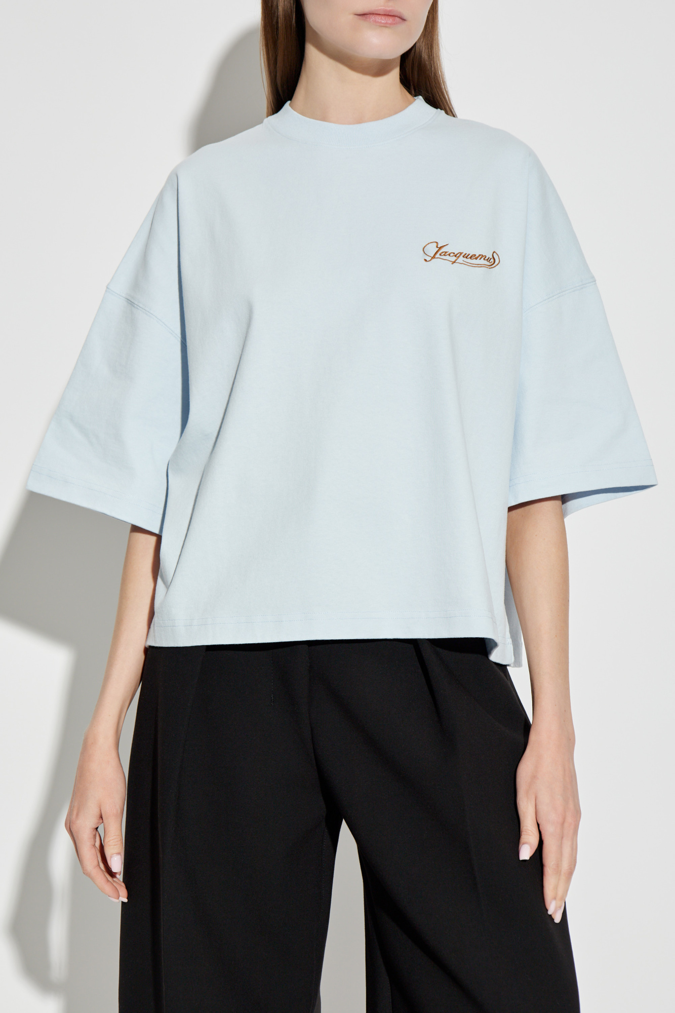Jacquemus T-shirt with logo | Women's Clothing | Vitkac